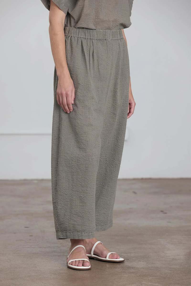 Black Crane Wide Pant