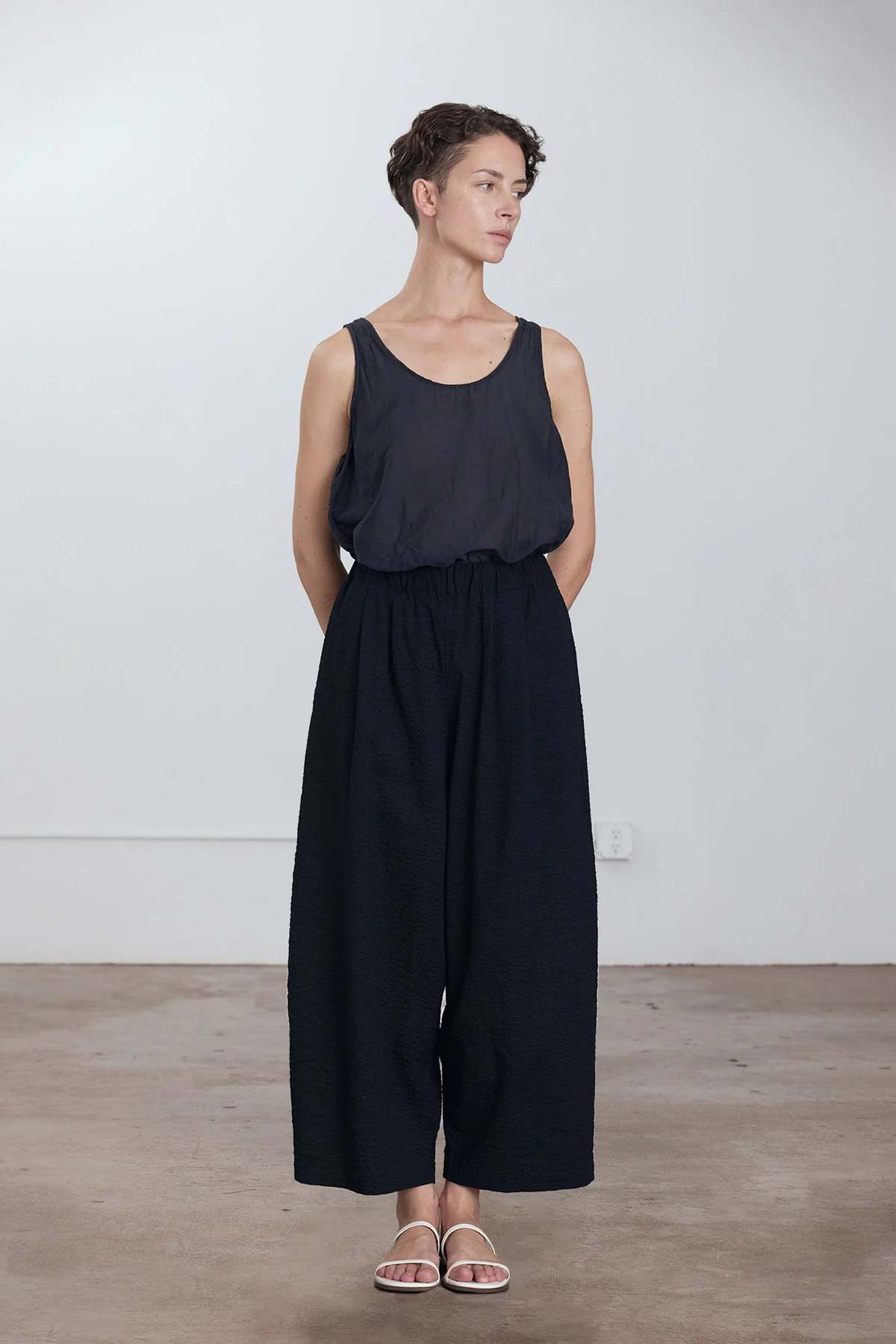 Black Crane Wide Pant - Image 4 of 5