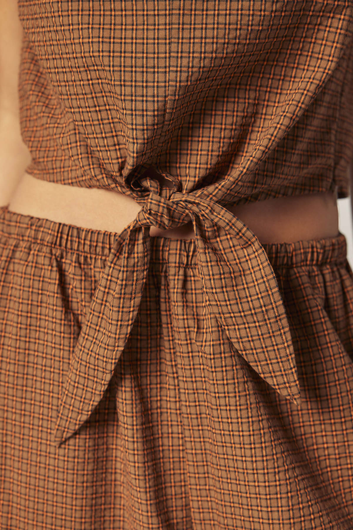 amente Front Knot Tie Top - Image 2 of 5