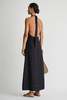 Apiece Apart Salome Halter Maxi Dress - Black - Thumbnail 4