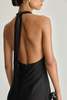 Apiece Apart Salome Halter Maxi Dress - Black - Thumbnail 5