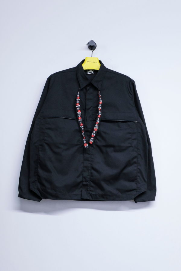 GR10K Cotton Piping Ripstop Overshirt