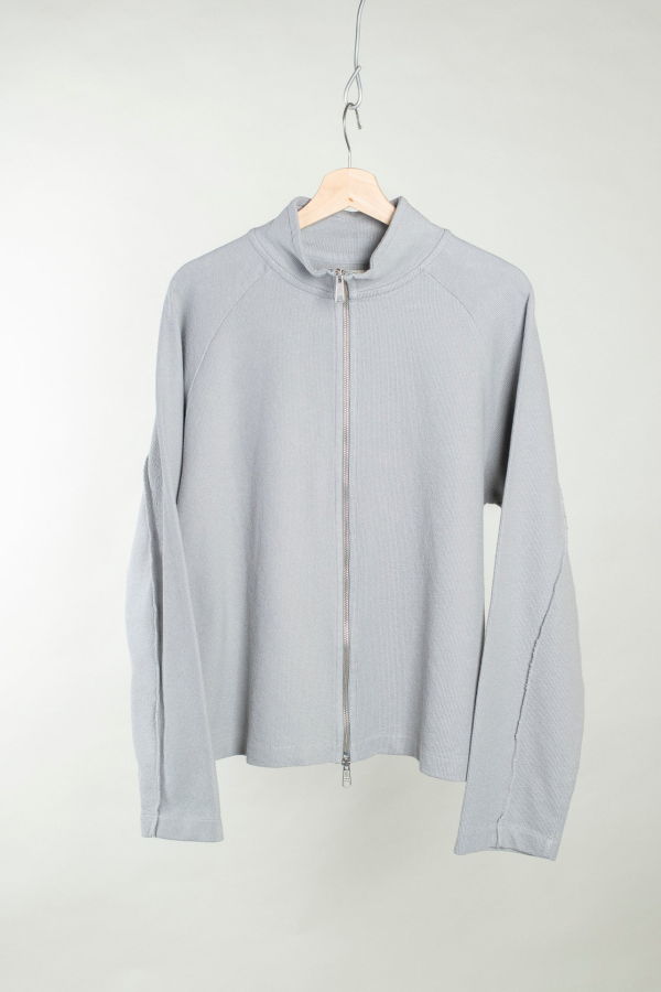mfpen Leisure Zip Up Sweater - Mineral Grey