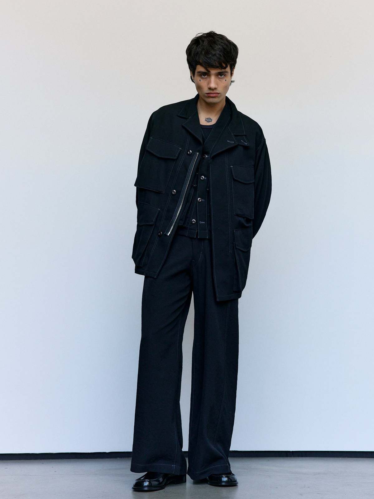 Lemaire Soft Wool Twill Field Jacket | Garmentory