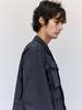 Lemaire Coal Compact Cotton Twill Short Utility Jacket - Thumbnail 7