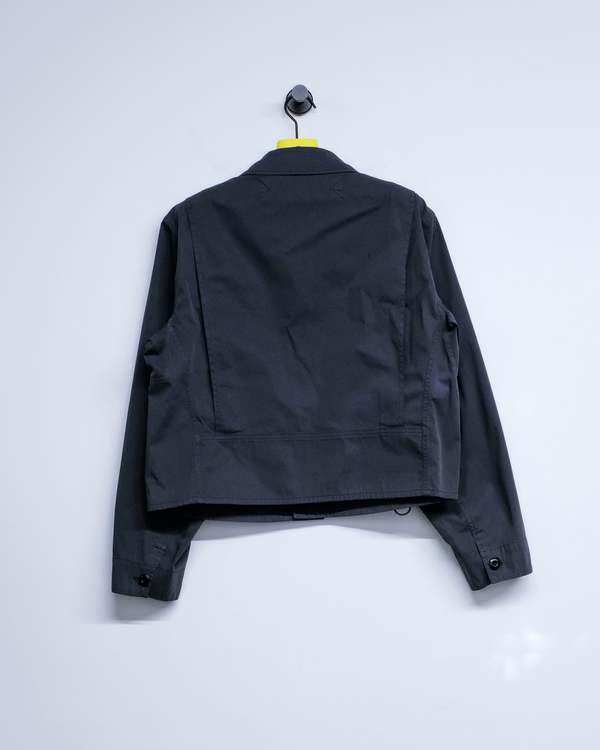 Lemaire Coal Compact Cotton Twill Short Utility Jacket