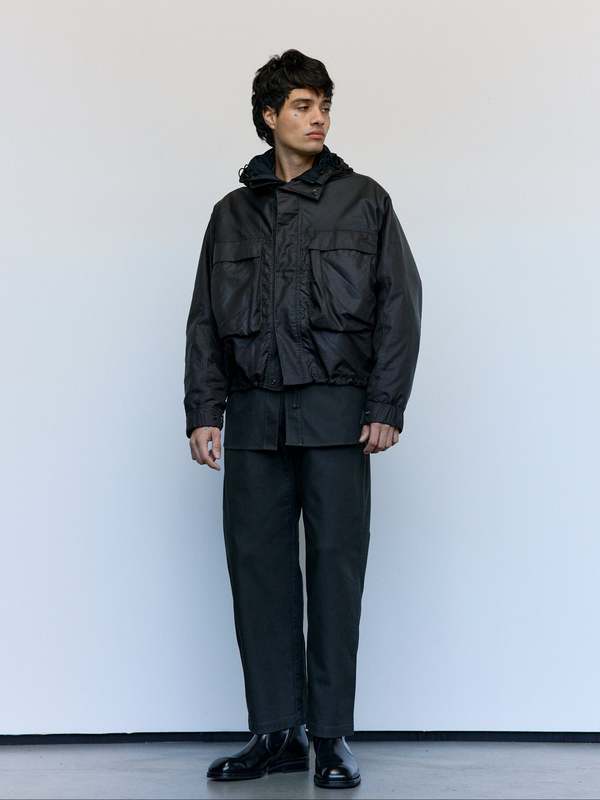 ジャケット・アウター Lemaire NYLON PARKA Espresso sizeS Lemaire Espresso Nylon Short Rain Parka - Espresso | Garmentory