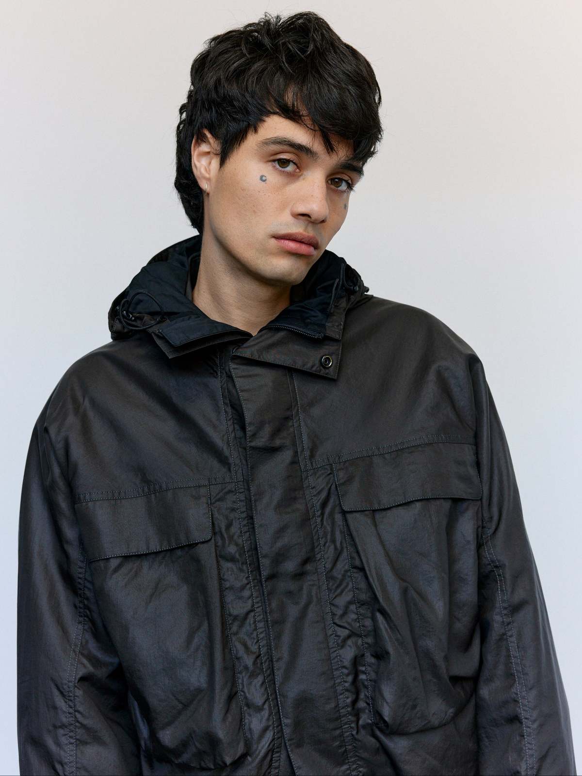 Lemaire Espresso Nylon Short Rain Parka - Espresso | Garmentory