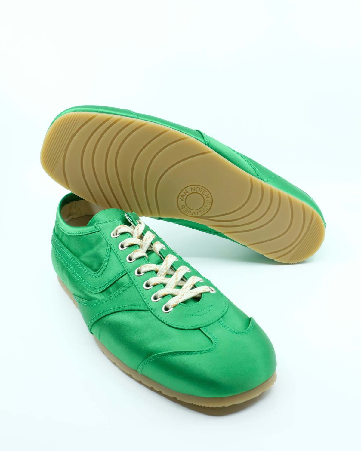 Dries Van Noten Satin Sneakers - Image 1 of 11