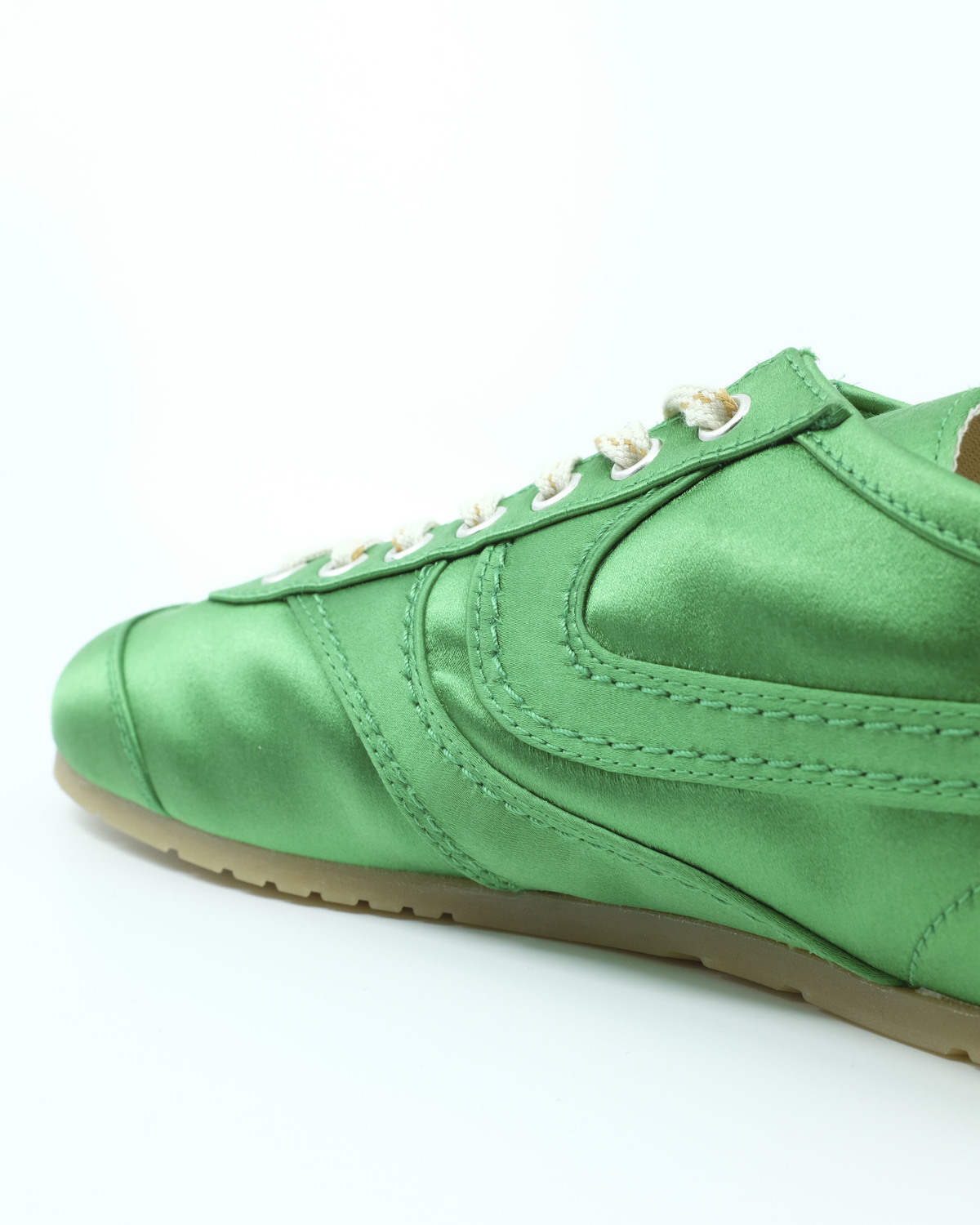 Dries Van Noten Satin Sneakers - Image 8 of 11