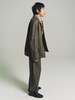 Lemaire Wool & Linen Half Coat Jacket - Thumbnail 4