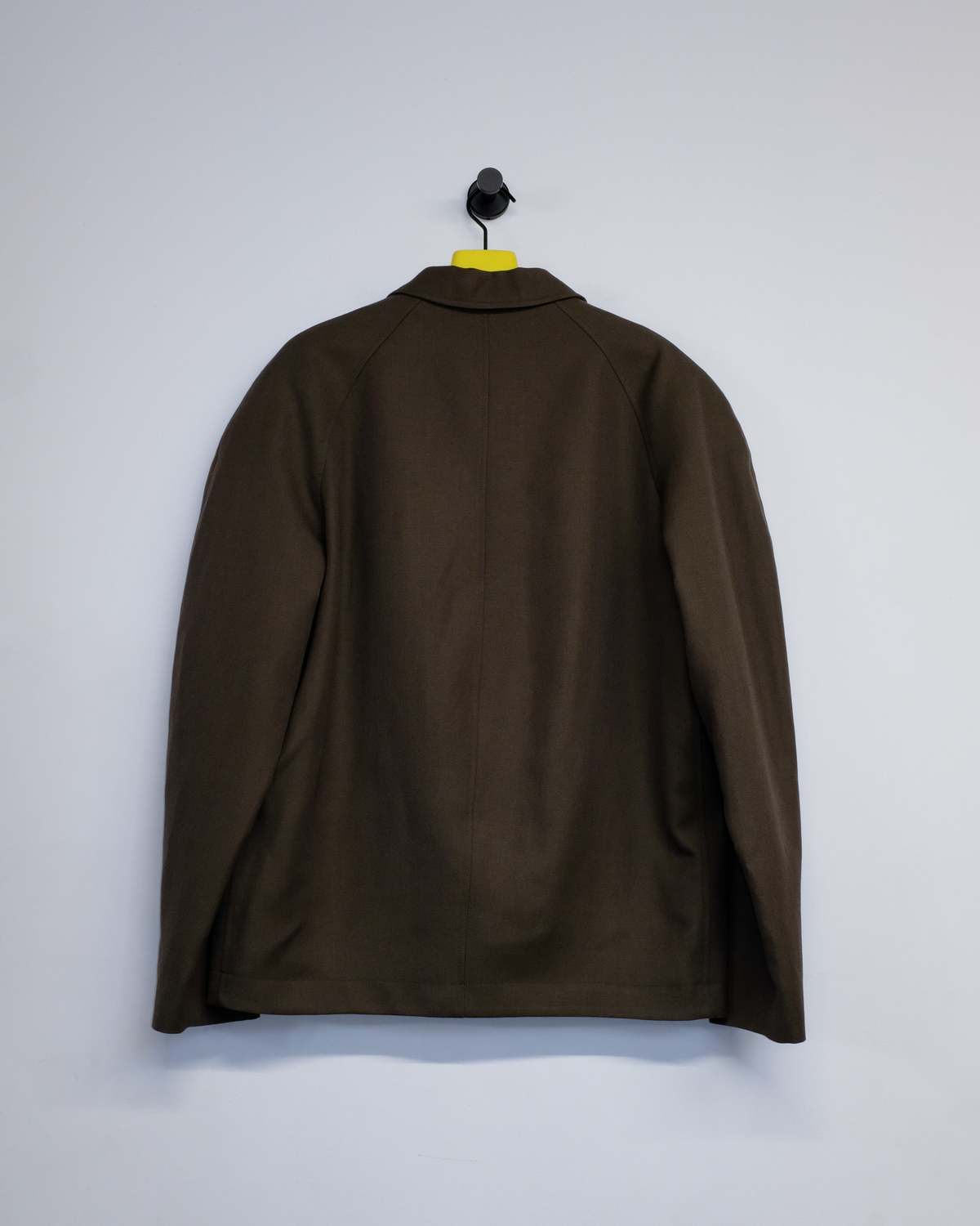 Lemaire Wool & Linen Half Coat Jacket - Image 8 of 8