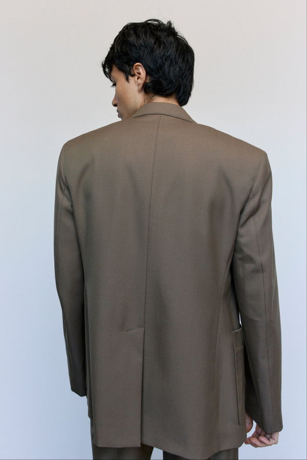 Lemaire Poly Wool Twill Tailored SB Jacket