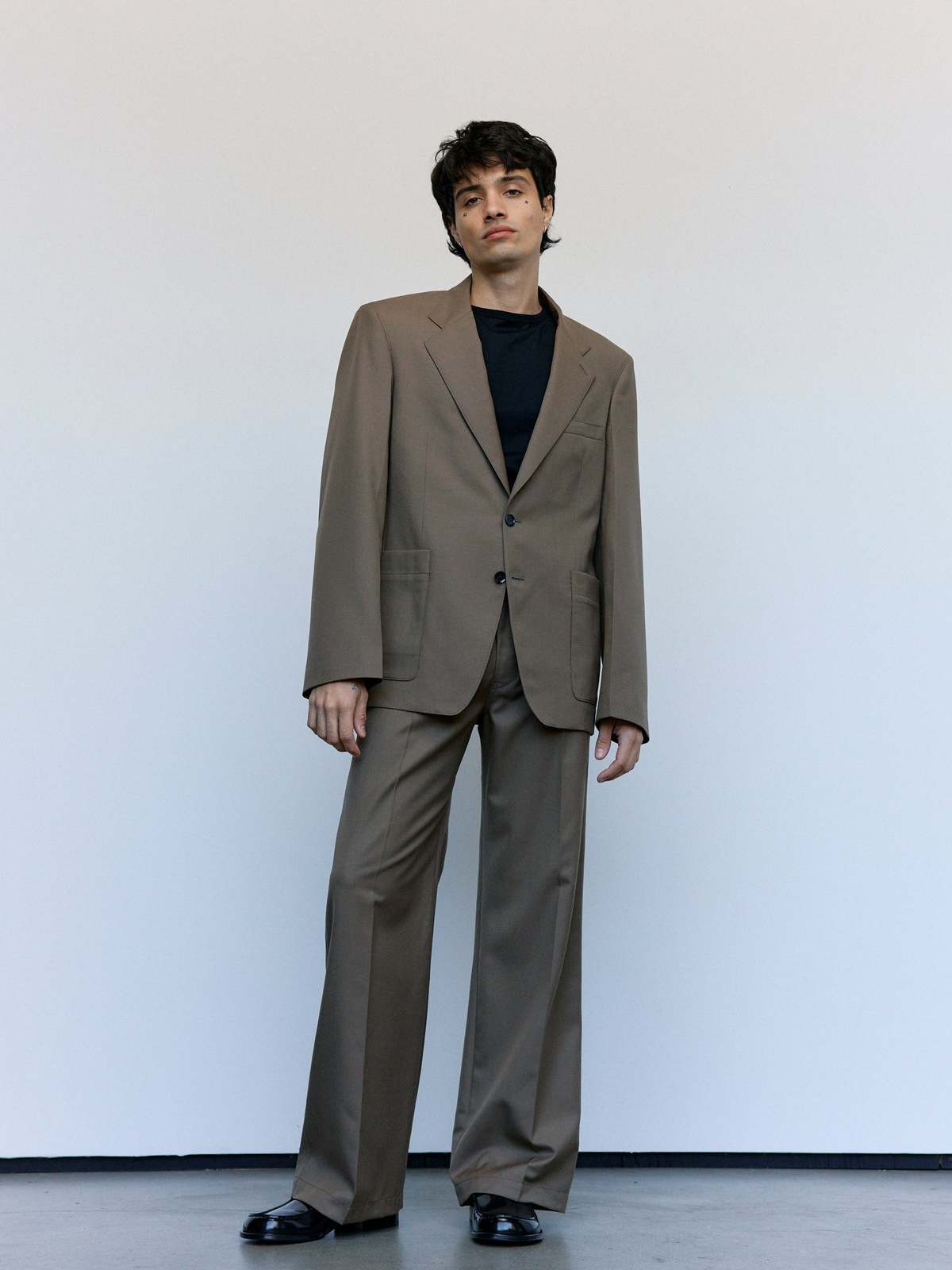 Lemaire Poly Wool Twill Tailored SB Jacket - Image 3 of 8