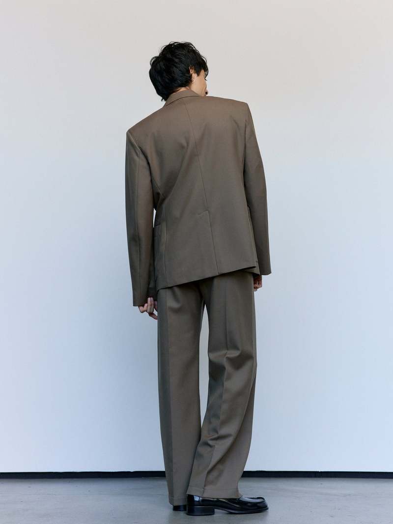 Lemaire Poly Wool Twill Tailored SB Jacket