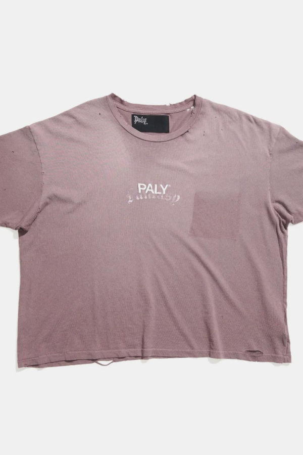 PALY HOLLYWOOD Core Logo Tee - Brown