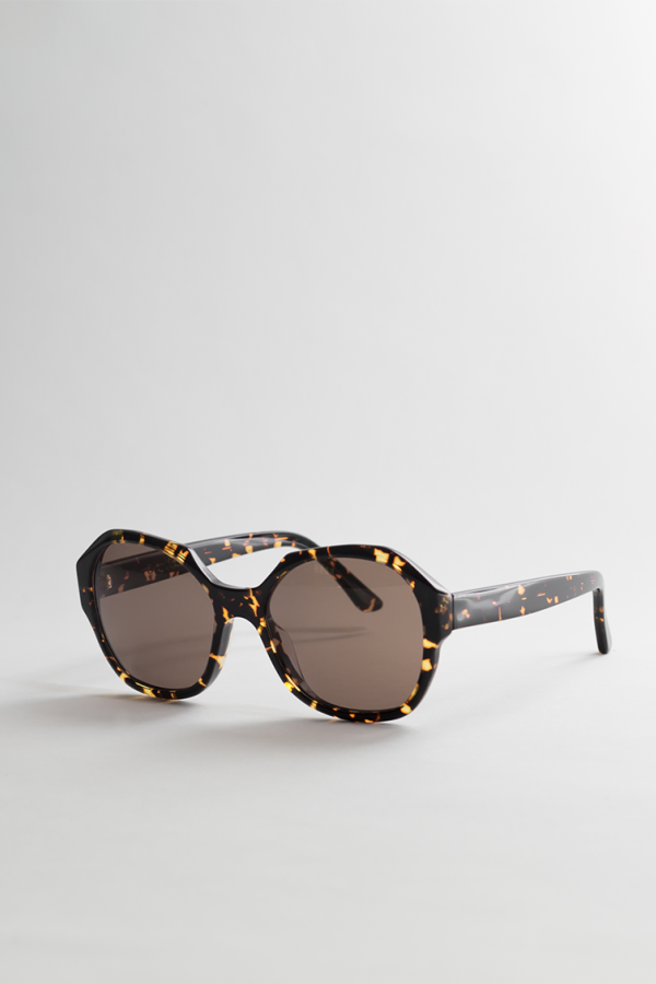 Eva Masaki 001 Gotham Sunglasses - Brown