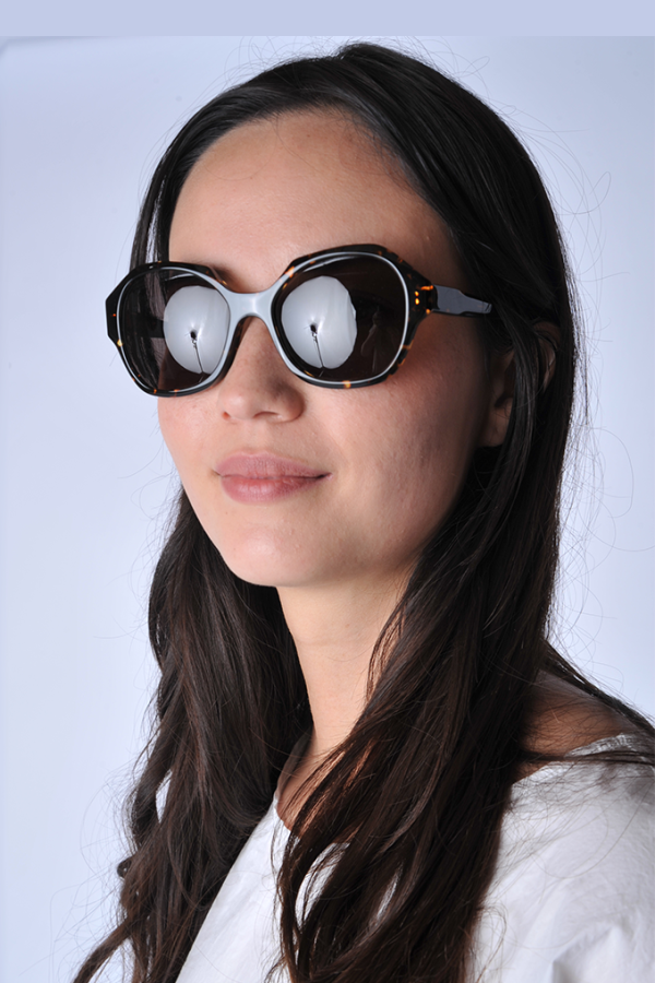 Eva Masaki 001 Gotham Sunglasses - Brown