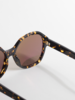 Eva Masaki 001 Gotham Sunglasses - Brown - Thumbnail 3