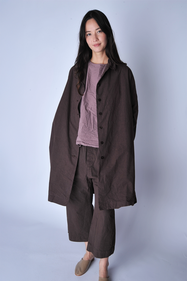 Album di Famiglia Cotton Canvas Easy Coat