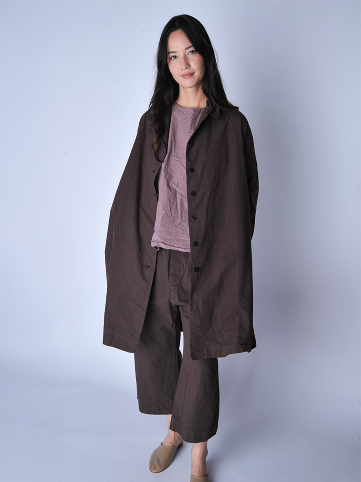 Album di Famiglia Cotton Canvas Easy Coat - Image 2 of 6