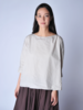 Album di Famiglia Pebble Short Tunic Top - Grey - Thumbnail 5