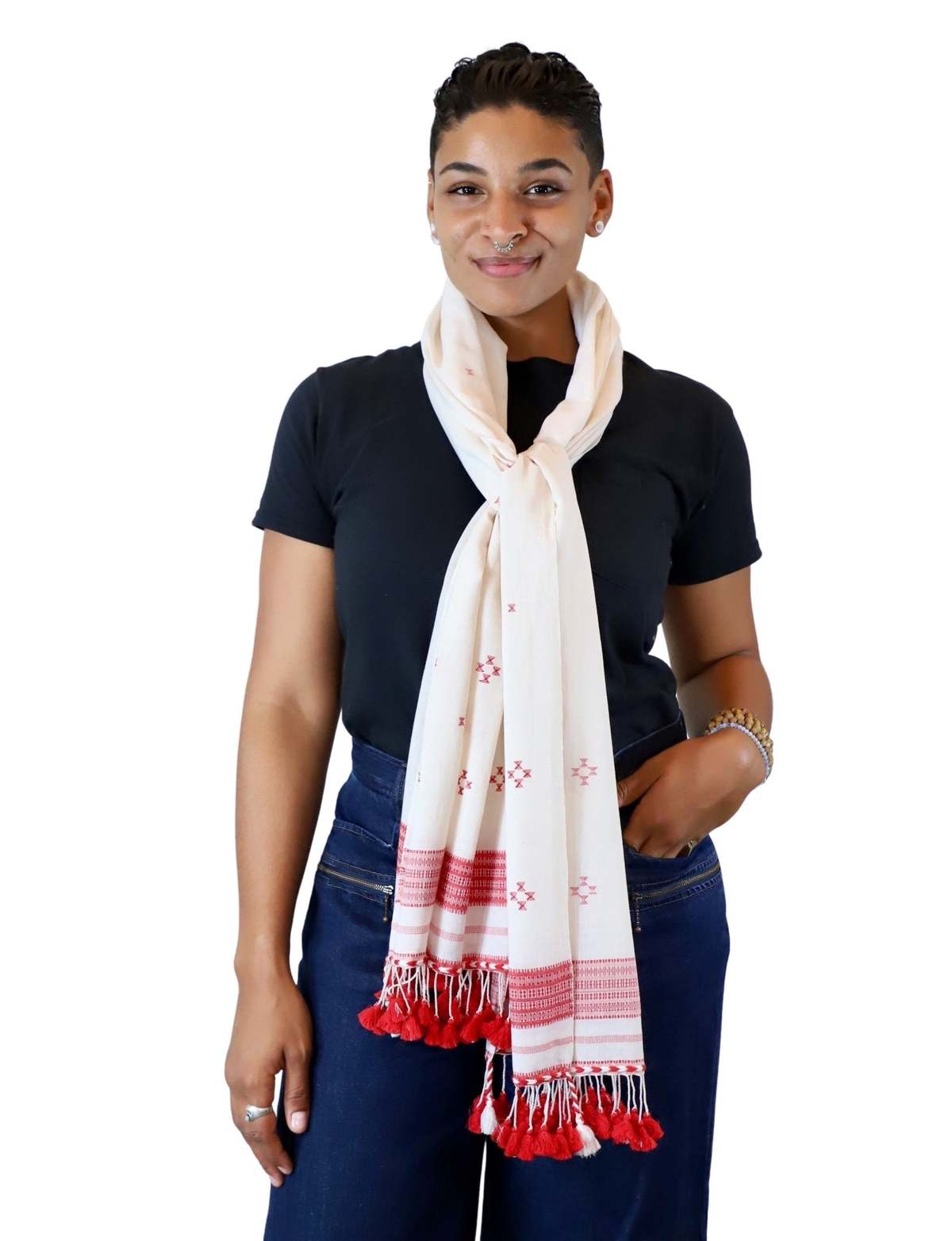 Passion Lilie Kutch Scarf - Image 6 of 7