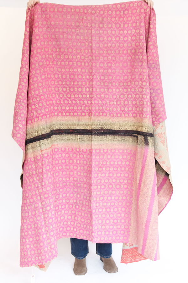 Auntie Oti Kantha Quilt