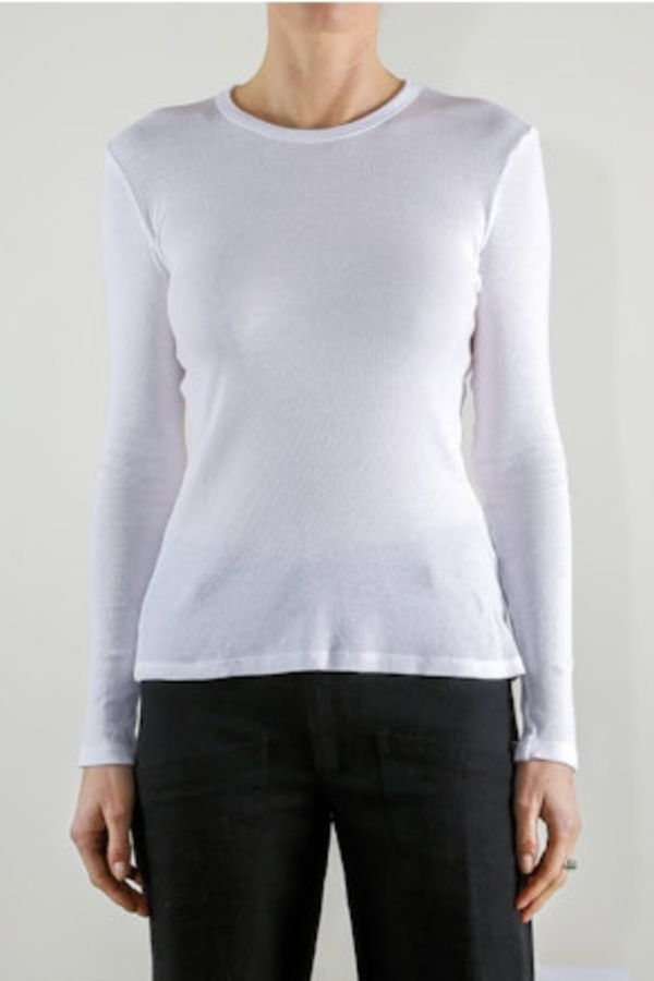 Pharaoh Jimmy Long-Sleeve Tee in Lightweight Rib