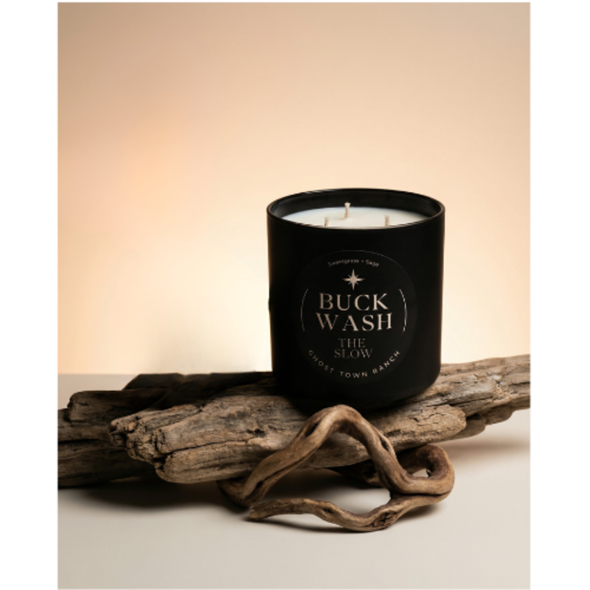 Ghost Town Ranch The Slow 3-Wick Candle - Image 4 of 6