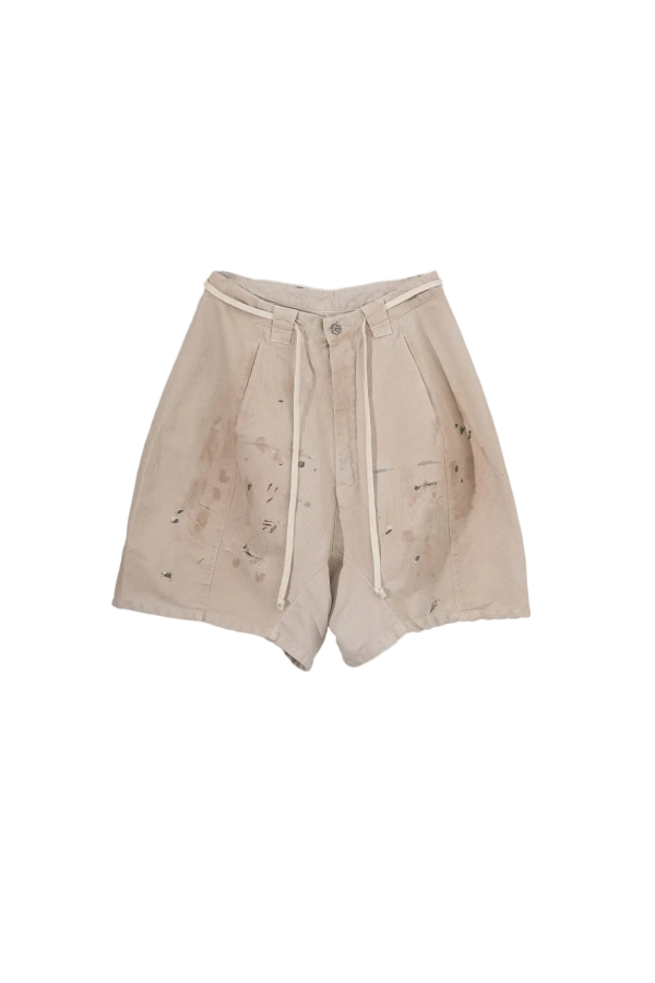 RIVINGTON ROI REBIS Corduroy Pontius Shorts - Khaki