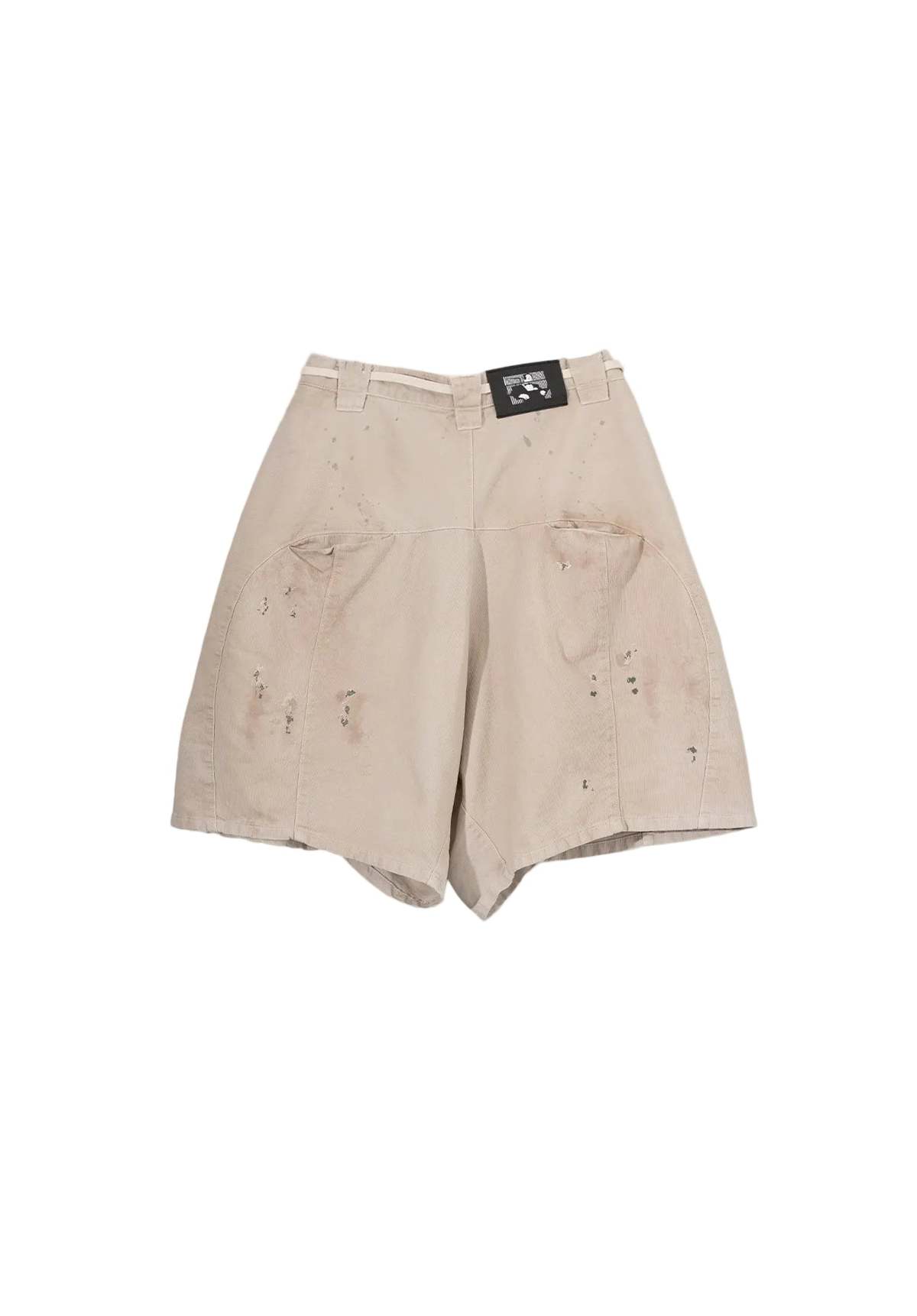 RIVINGTON ROI REBIS Corduroy Pontius Shorts - Khaki - Image 2 of 8