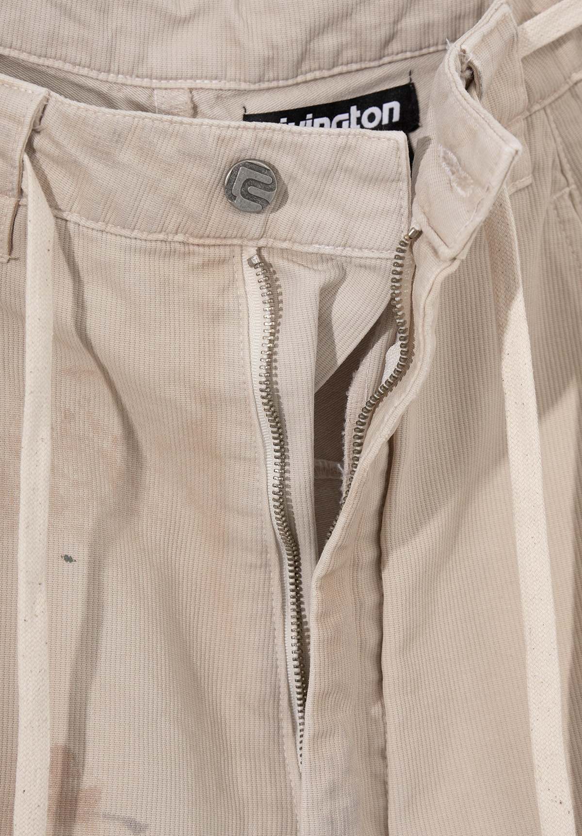 RIVINGTON ROI REBIS Corduroy Pontius Shorts - Khaki - Image 3 of 8