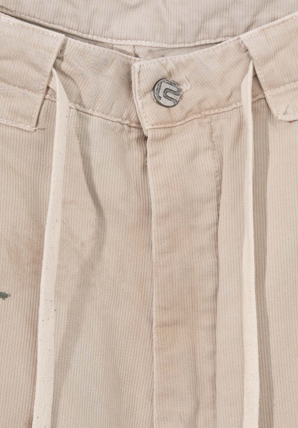 RIVINGTON ROI REBIS Corduroy Pontius Shorts - Khaki - Image 5 of 8