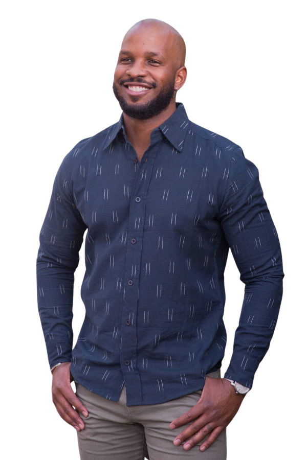 Passion Lilie Admiral Button Down Shirt