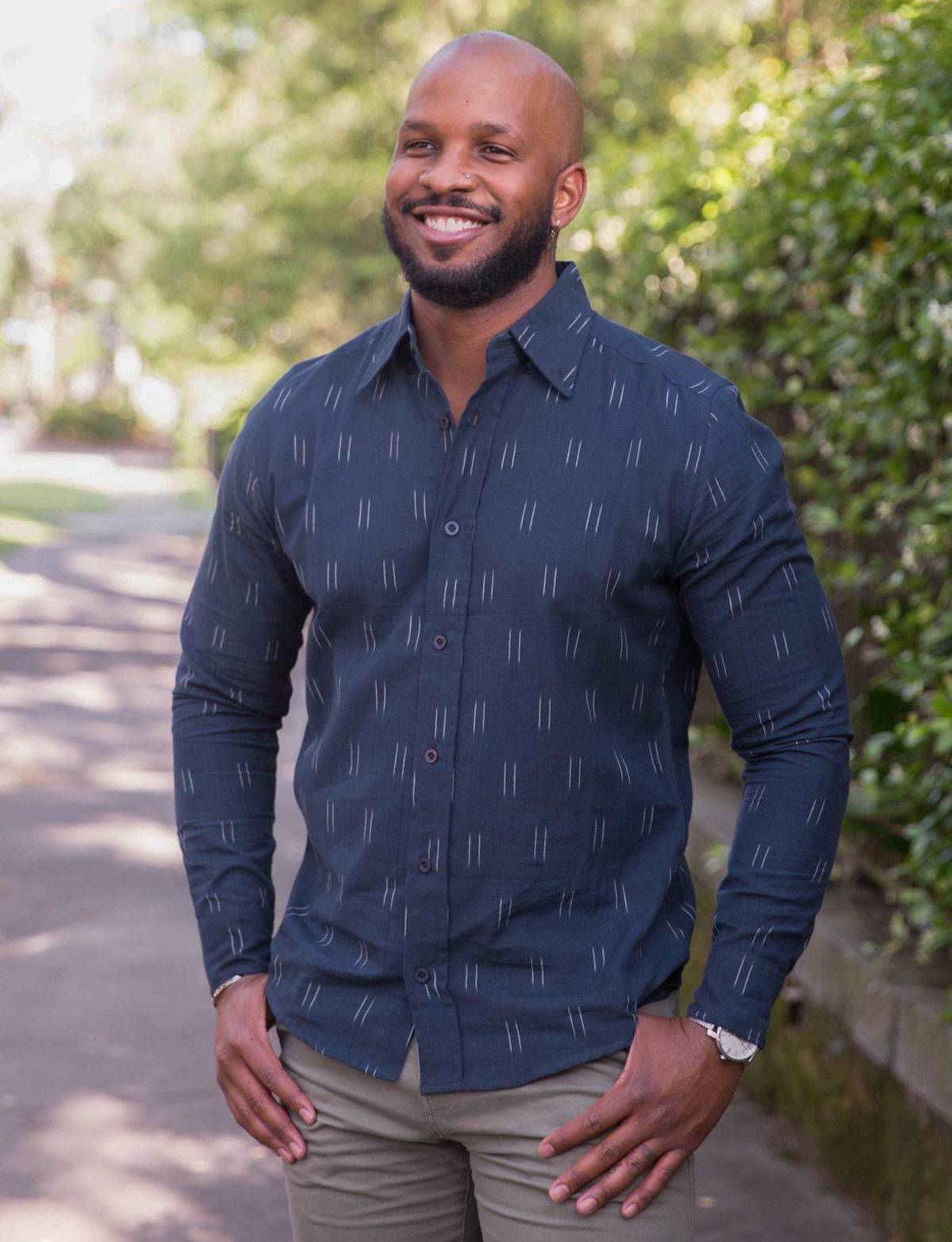 Passion Lilie Admiral Button Down Shirt - Image 5 of 6