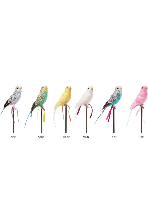 Puebco Budgie Artificial Bird