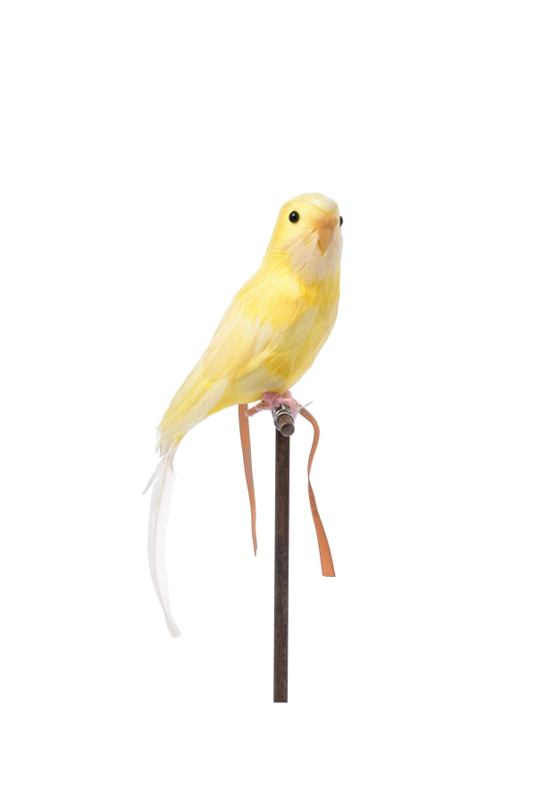 Puebco Budgie Artificial Bird