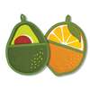 The Neighborgoods Avocado & Lemon Pot Holders Set of 2 - Thumbnail 1