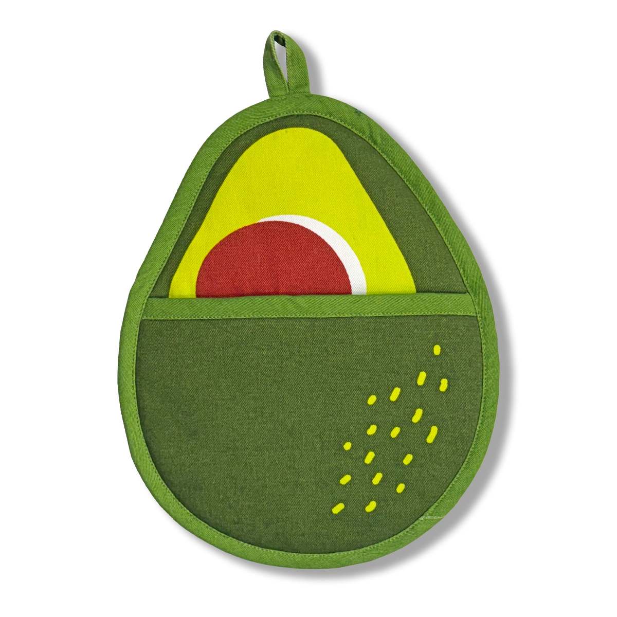 The Neighborgoods Avocado & Lemon Pot Holders Set of 2 - Image 4 of 6