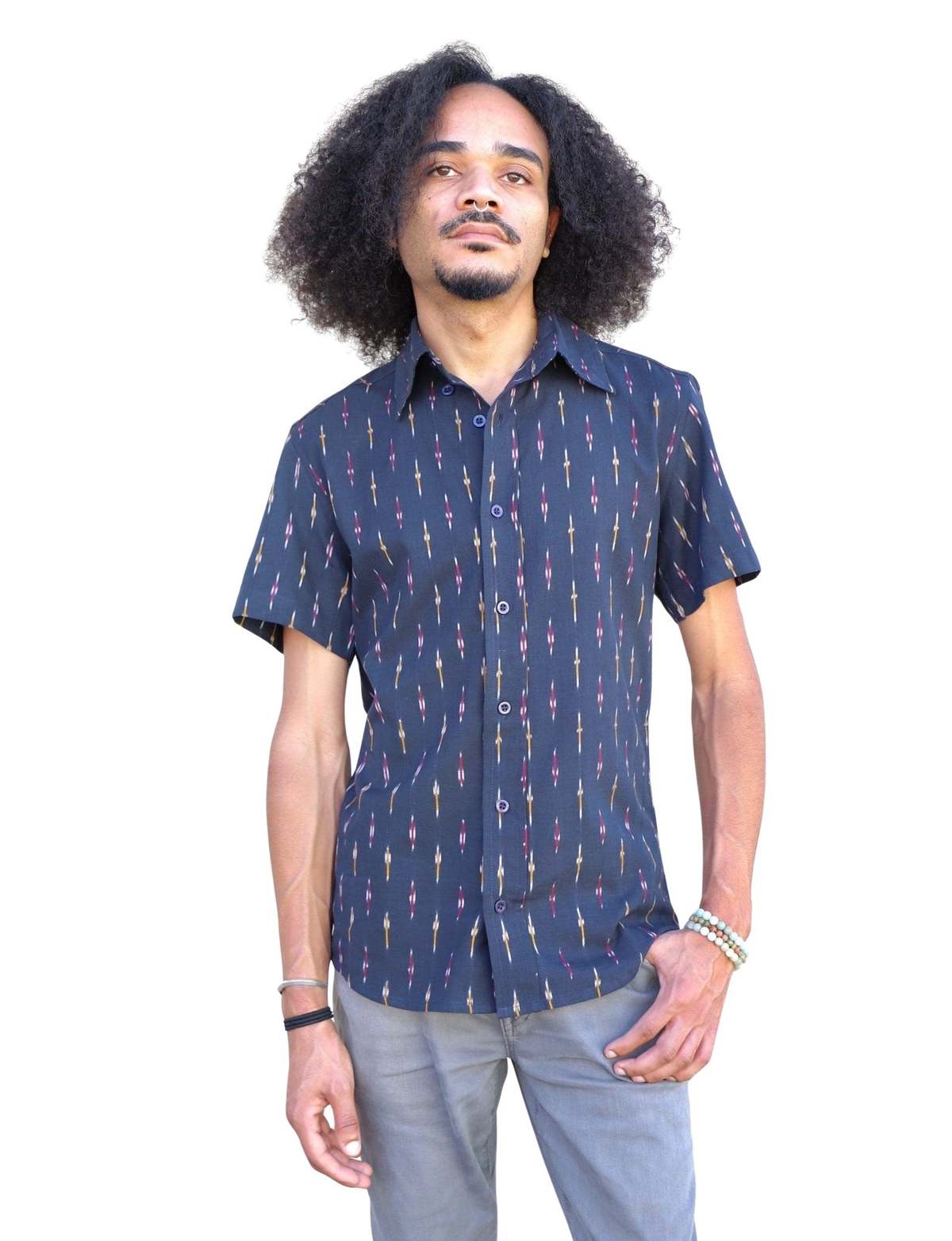 Passion Lilie Badru Button Down Shirt - Image 1 of 7