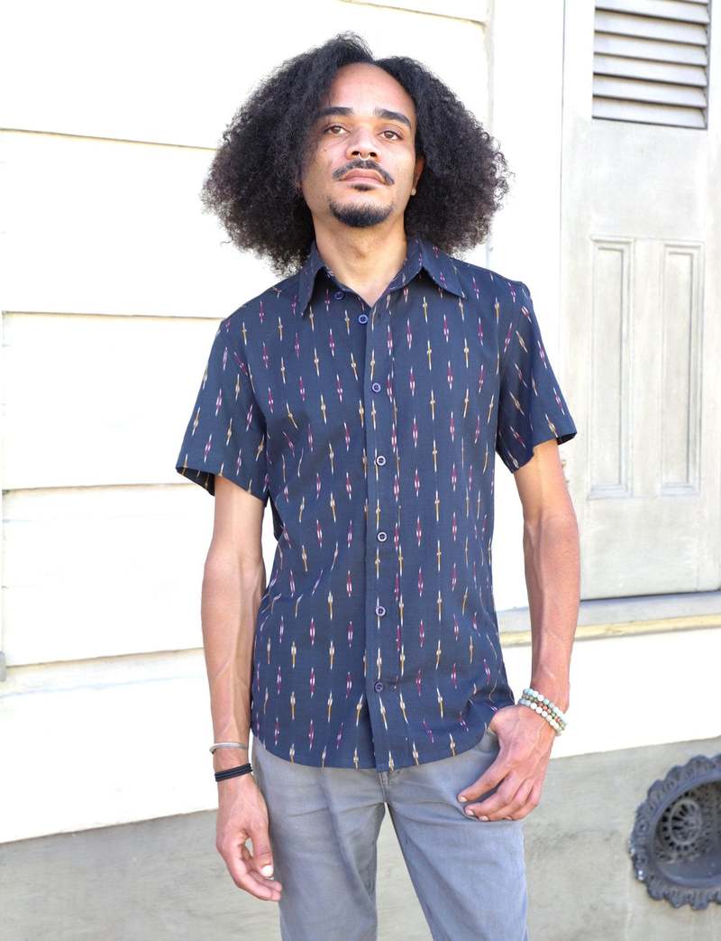 Passion Lilie Badru Button Down Shirt