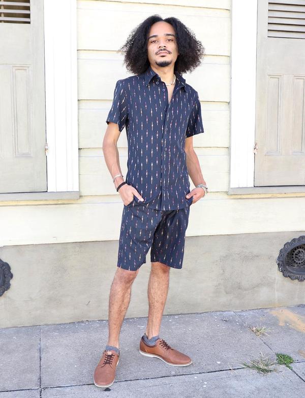 Passion Lilie Badru Button Down Shirt