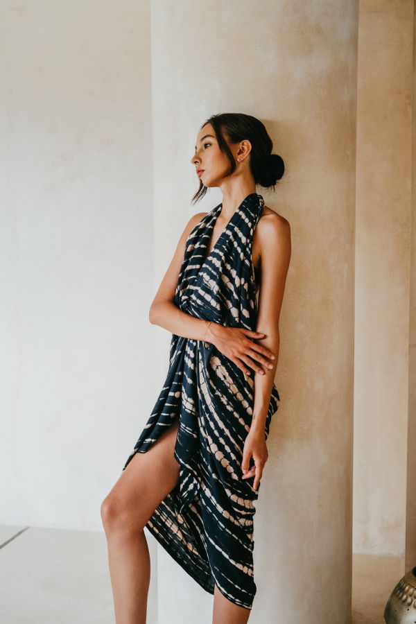 Pink Haley Beach Hand Dyed Sarong