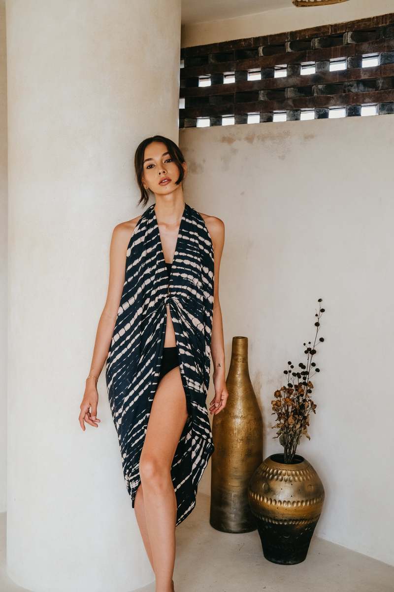 Pink Haley Beach Hand Dyed Sarong