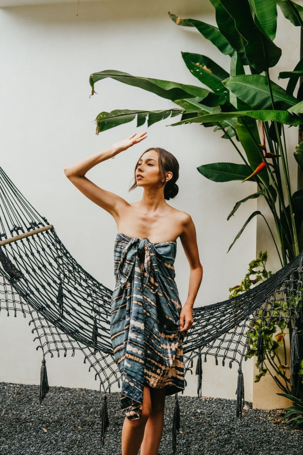 Pink Haley Beach Hand Dyed Sarong