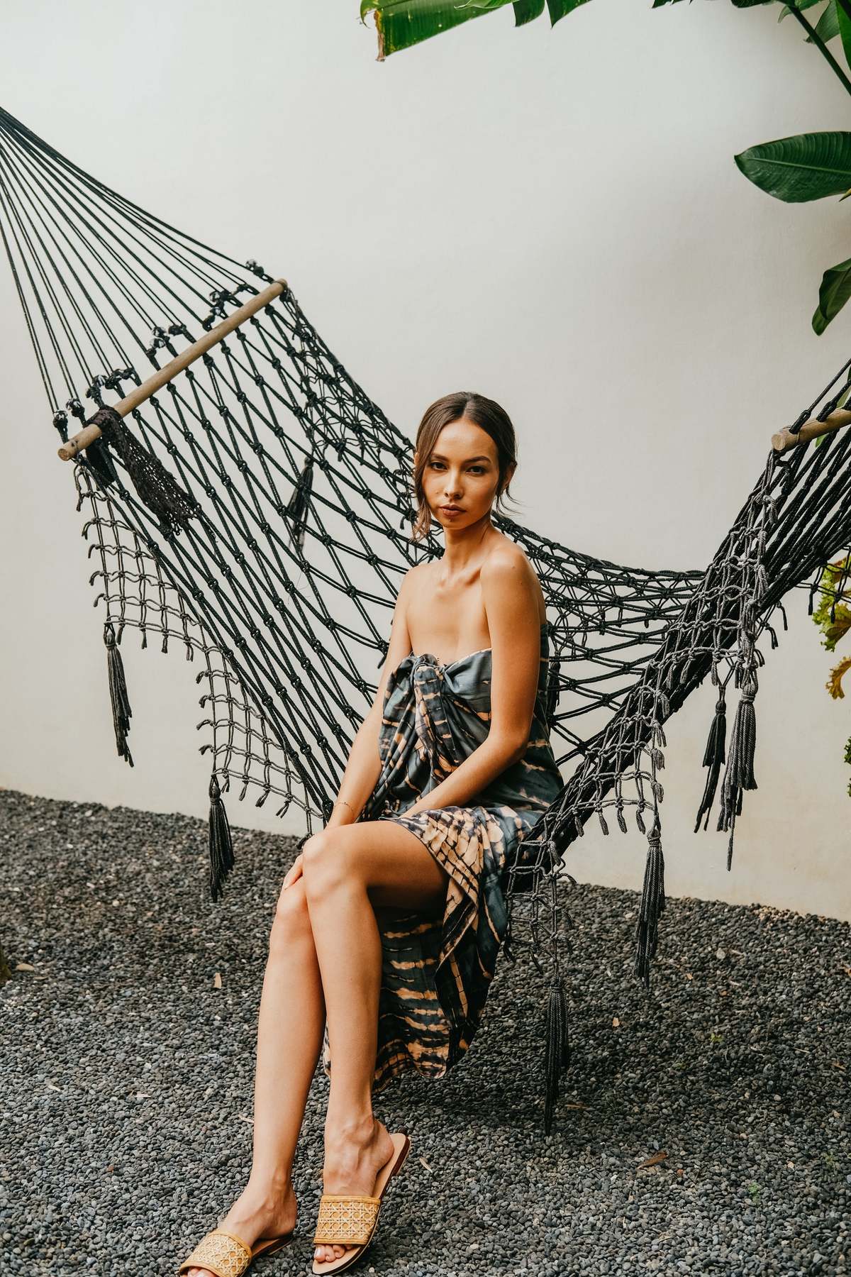 Pink Haley Beach Hand Dyed Sarong - Image 5 of 5