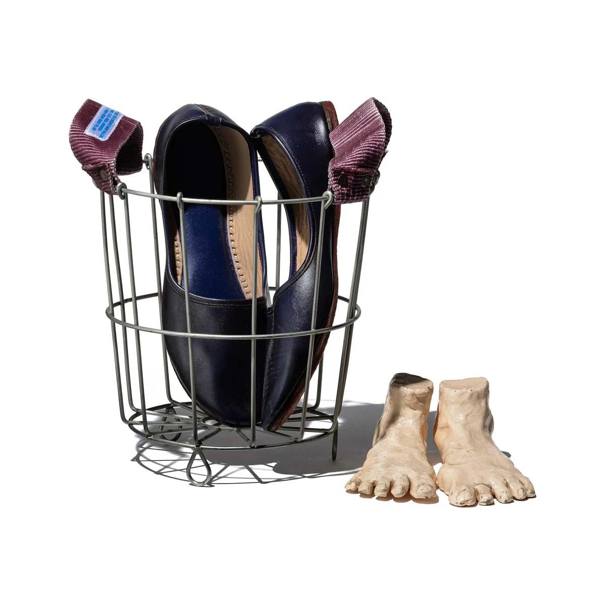 Puebco Belt Handle Round Basket - Image 2 of 4