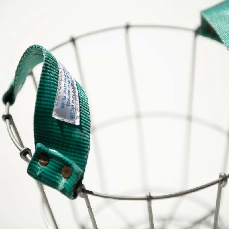 Puebco Belt Handle Round Basket