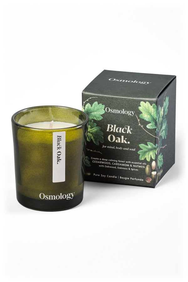 Osmology Black Oak Mini Scented Candle